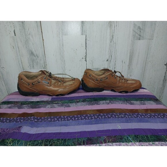 H.S. Trask Men's Size 8.5 M Brown Leather Trophy Lace Up Shoe - Picture 5 of 10